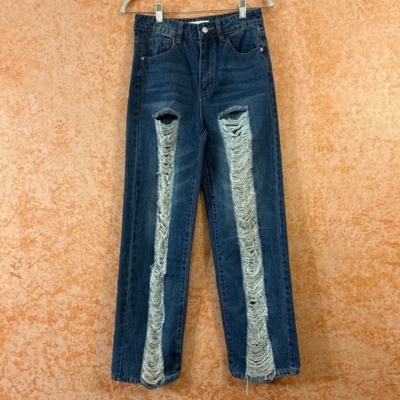 ALMOST FAMOUS Ripped Jeans Youth size 3 - Picture 1 of 9